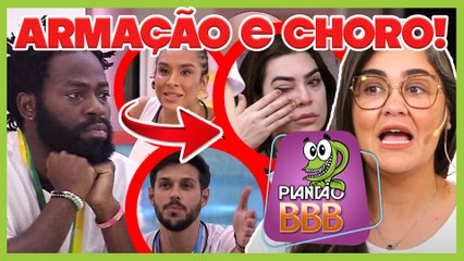 PLANTÃO BBB22: Rodrigo tenta manipular DG e se dá mal; Linn arma contra VIP; Naiara abalada