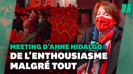 Download Video: À Aubervilliers, Hidalgo et ses militants veulent 