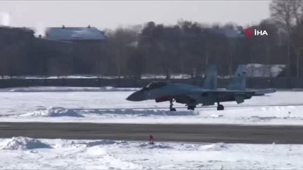 Rusya'dan "Müttefik Kararlılığı-2022" tatbikatı için Belarus'a askeri sevkiyat