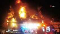 Son Dakika | Arnavutköy'de korkutan fabrika yangını