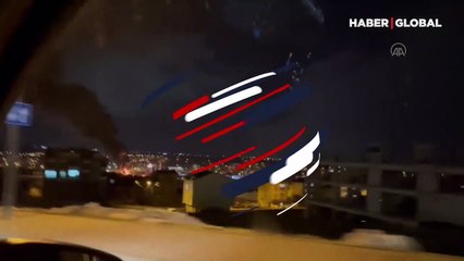 İstanbul'da köpük fabrikasında yangın