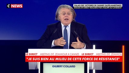 Gilbert Collard, nouveau soutien d'Éric Zemmour : «Je suis bien au milieu de cette force de résistance»