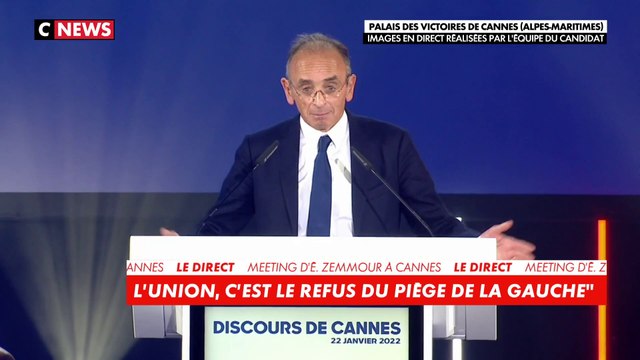 Éric Zemmour : «Écoutez Valérie Pécresse qui rejette les électeurs du RN»