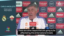 Ancelotti hits out at 'crazy' World Cup qualifying calendar