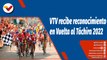 Deportes VTV | Venezolana de Televisión recibe reconocimiento en Vuelta al Táchira 2022