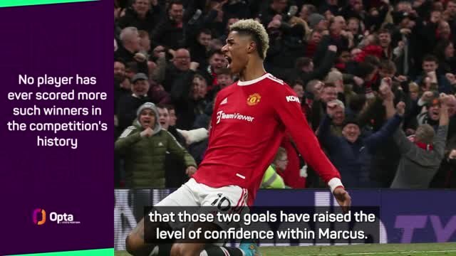 Rangnick lauds Rashford as 'one of England's top strikers'