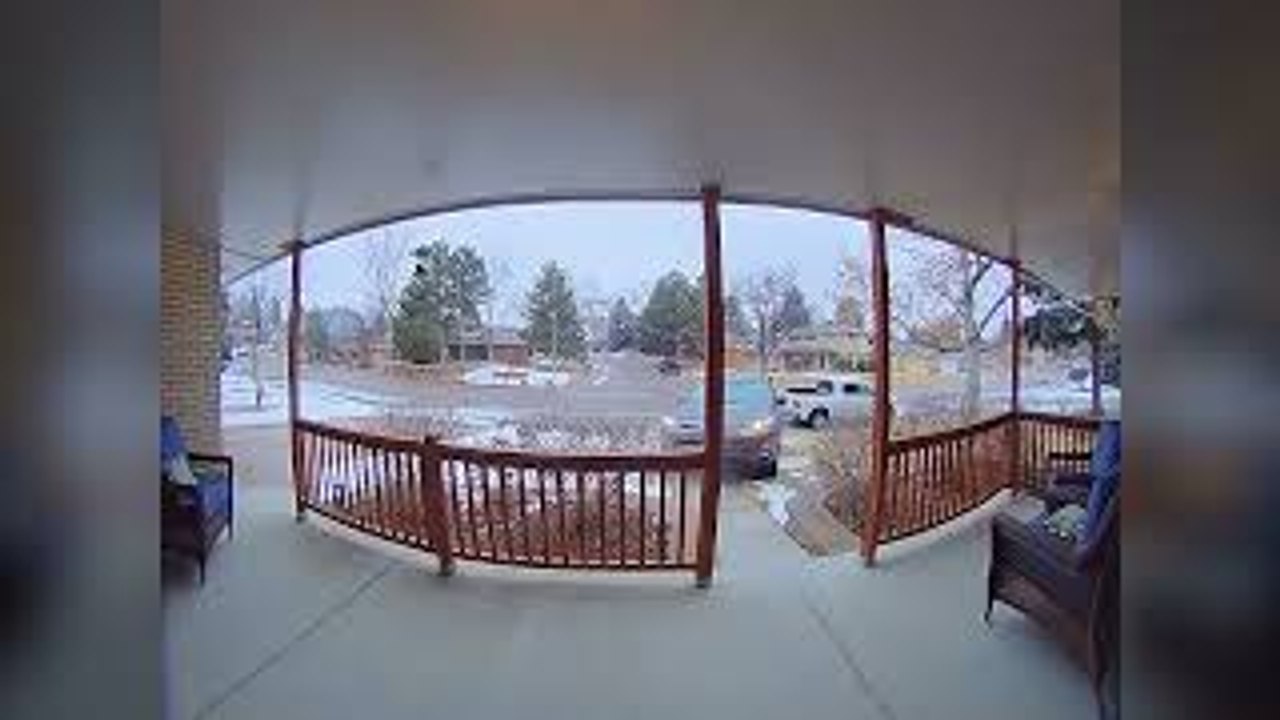 Icy Hill Keeps Drivers Sliding