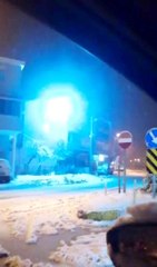 Elektrik tellerinden çıkan kıvılcımlar korkuttu