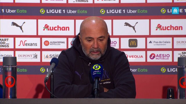 Lens 2-0 OM l La réaction de Jorge Sampaoli