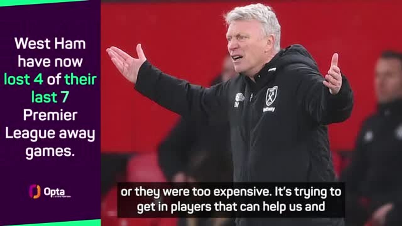 Moyes says West Ham 'switched off' to lose late at Old Trafford