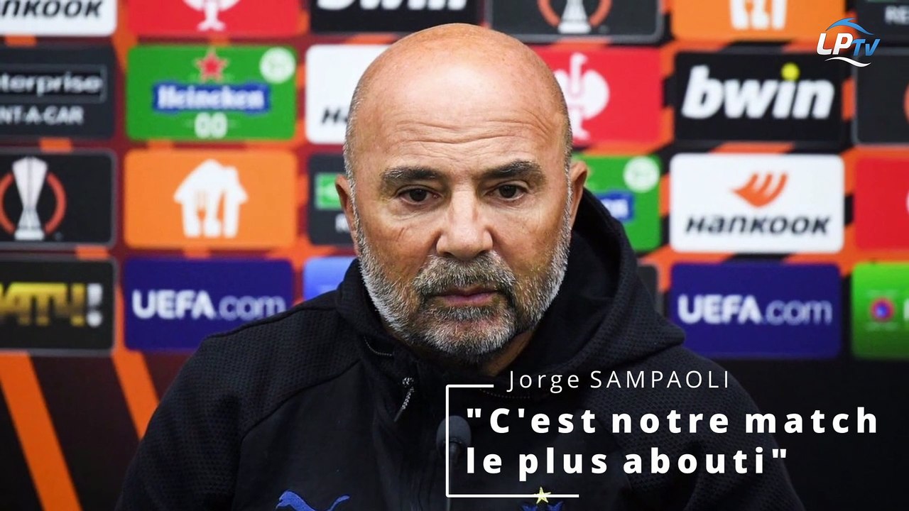 La réaction de Jorge Sampaoli en conférence de presse après le match Lens 0-2 OM