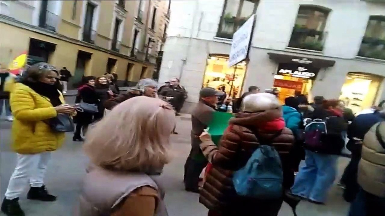 Manifestación por la Libertad en Madrid 22/01/2022