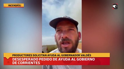 Desesperado pedido de ayuda al gobierno de Corrientes