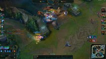 La jugada de fantasía de un support para proteger a su compañero (League of Legends)