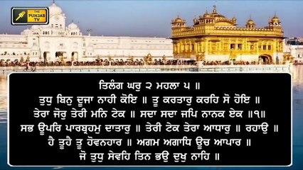 ਸ਼੍ਰੀ ਦਰਬਾਰ ਸਾਹਿਬ ਤੋਂ ਅੱਜ ਦਾ ਹੁਕਮਨਾਮਾ Daily Hukamnama Shri Harimandar Sahib, Amritsar | 20 Jan 22