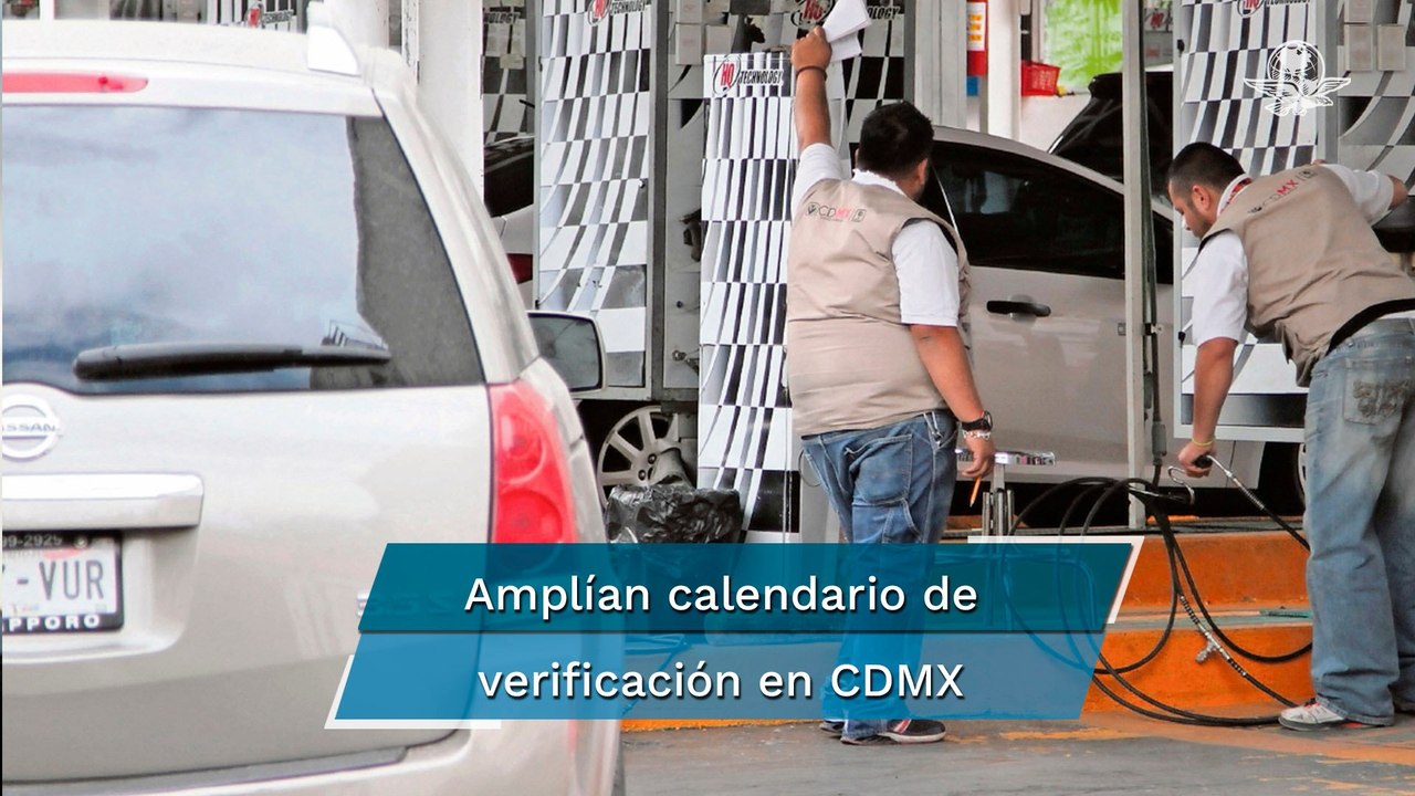 Amplía Sedema calendario de verificación vehicular en CDMX