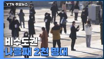 비수도권 신규 확진 '역대 최다'...나흘째 2천 명대 / YTN