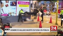 Lince: hombre es hallado muerto en plena vía pública