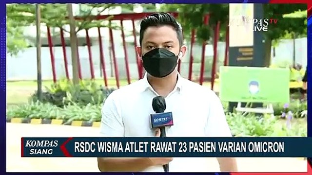 Update: 2.695 Pasien Covid-19 Dirawat di Wisma Atlet, 23 Diantaranya Terpapar Omicron
