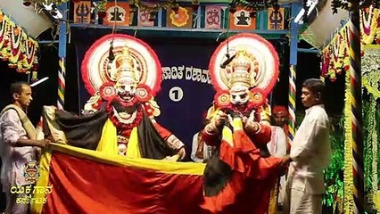 ರಂಗಸ್ಥಳದಲ್ಲಿ ಶುಂಭ ನಿಶುಂಭರ ಅಬ್ಬರ | ದೇವಿ ಮಹಾತ್ಮೆ | yakshagana