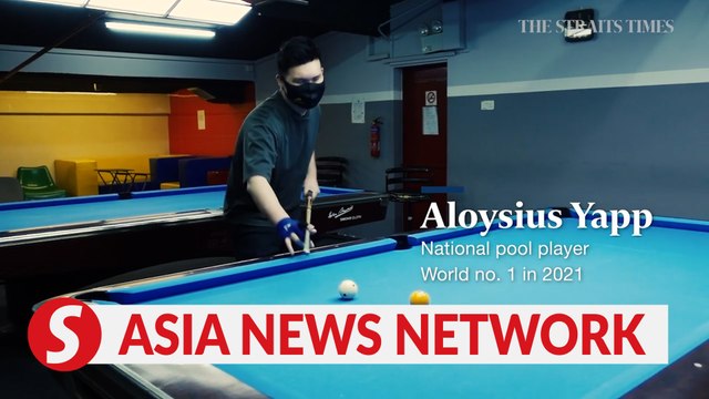 The Straits Times | Lunch with Sumiko: Pool player Aloysius Yapp