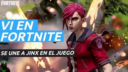 Vi, campeona de League of Legends y protagonista de Arcane, desata su ferza en Fortnite