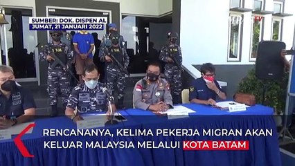 Tải video: TNI AL Gagalkan Penyelundupan Pekerja Migran Indonesia Ilegal ke Malaysia