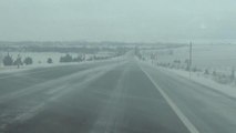 Kar yağışı ve tipi nedeniyle Tokat-Sivas kara yolu ulaşıma kapandı