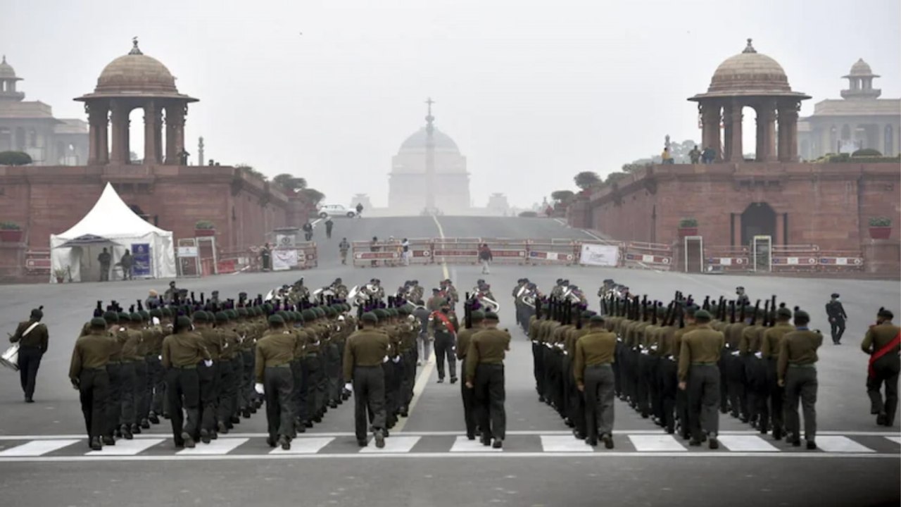 Republic Day Parade full dress rehearsals held at Rajpath