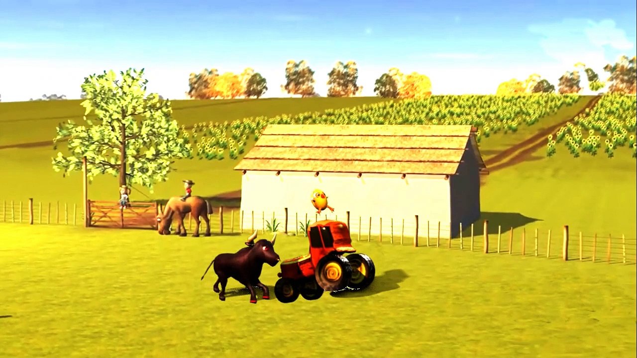 EL POLLITO Y EL TRACTOR