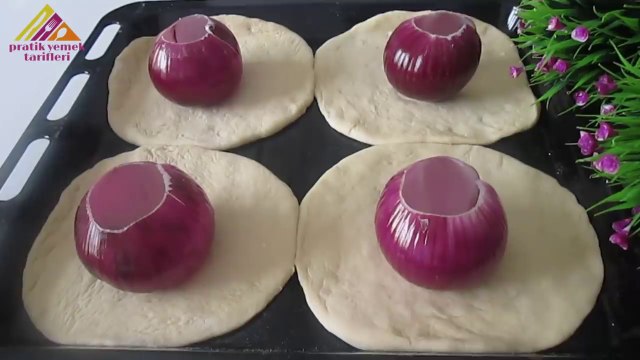 SOĞAN varsa ÇOK PRATİKİnanılmaz KOLAY ve LEZZETLİ POĞAÇA TARİFİ