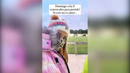 Alba Carrillo vuelve a las gradas por una persona muy especial