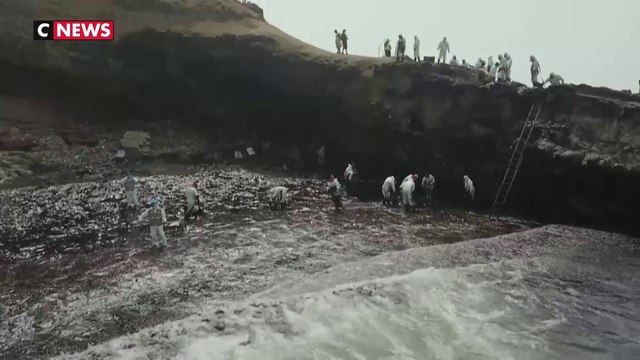 Pérou : une marée noire se répand sur les côtes au nord de Lima
