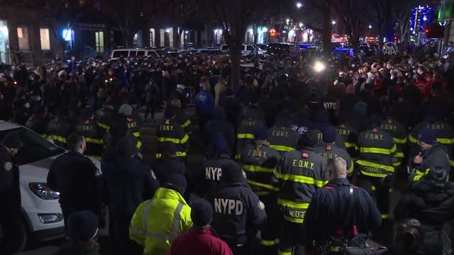 Son dakika gündem: Harlem'de öldürülen polis memuru için anma töreni düzenlendi
