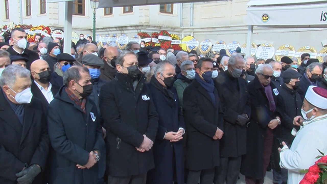 Galatasaray eski başkanı Selahattin Beyazıt, son yolculuğuna uğurlandı