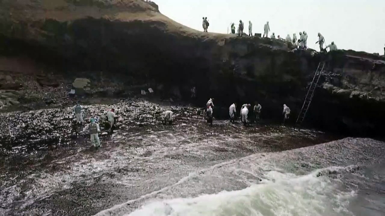 Le Pérou déclare l'urgence environnementale pour atténuer les conséquences de marée noire
