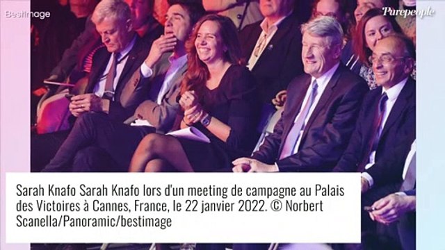 Eric Zemmour : Sa compagne Sarah Knafo subjuguée au meeting de Cannes