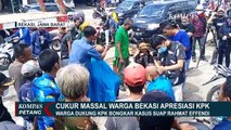 Warga Bekasi Cukur Gundul Massal: Bentuk Dukungan Kerja KPK Bongkar Kasus Suap Rahmat Effendi!