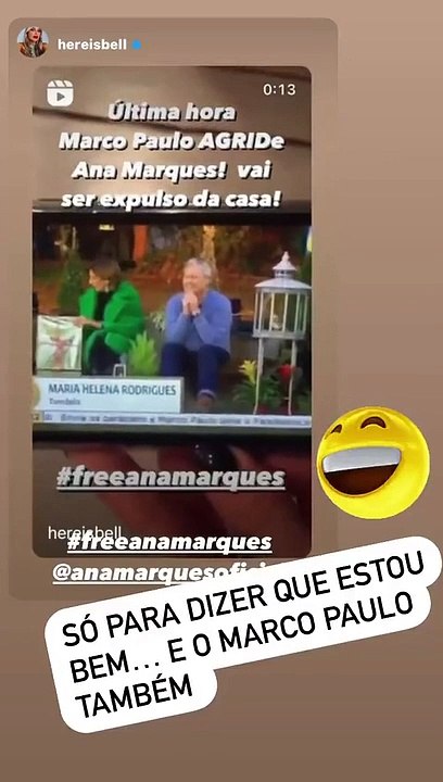 ana marques reage