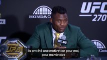 UFC - Ngannou : “Le Cameroun a été une motivation pour moi”