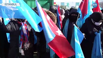 Doğu Türkistanlılar’dan Kış Olimpiyatları’na Tepki