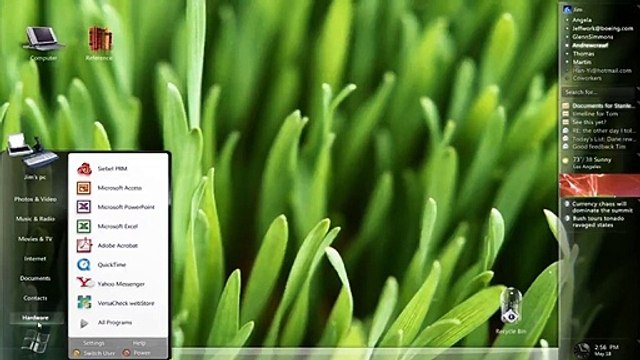 Escritorio de Windows Longhorn