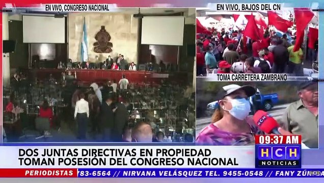 Pobladores se toman la CA-5 Norte en la entrada de Bosques de Zambrano