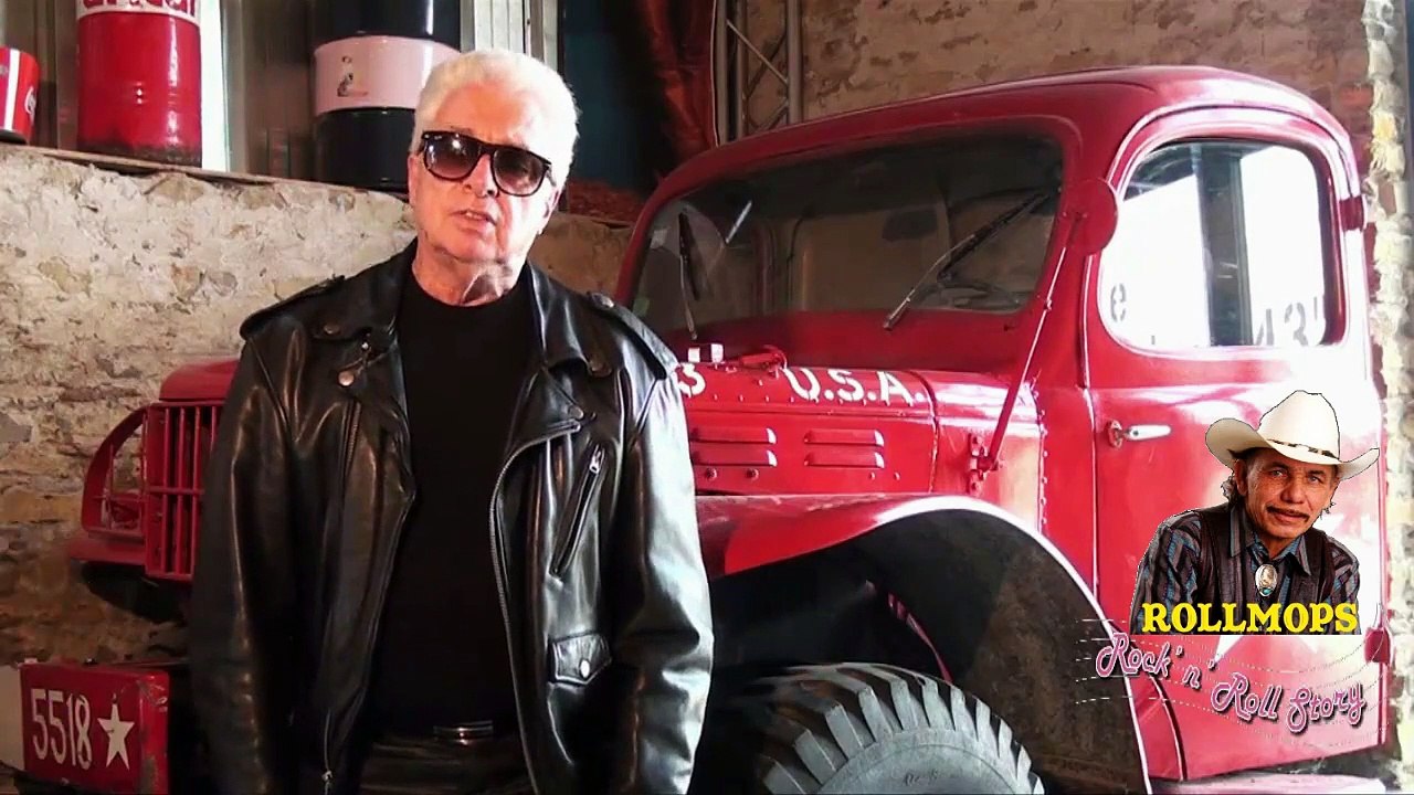 JEAN VEIDLY EX BASSISTE DES PIRATES ET DANY LOGAN DES ANNÉES 1960 ÉMISSION ROCK AND ROLL STORY HOMMAGE A VINCE TAYLOR PAR JEAN VEIDLY A++ROLLMOPS