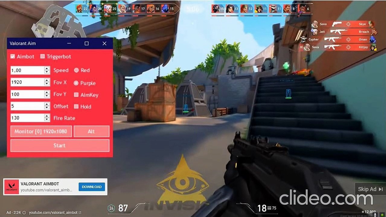 VALORANT Cheat And  Hack AIMBOT