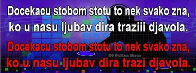 Dočekat ću s'tobom stotu - Rade Nikolić Bikinjać (uživo karaoke)