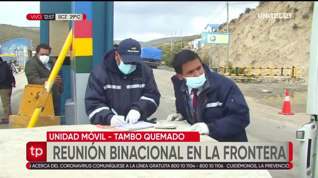 Comienza a descongestionarse las largas filas de camiones varados en la frontera