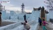 Ice maze provides winter fun for Minnesotans