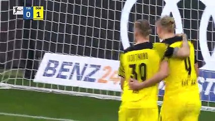 20e j. - Dortmund s'offre Hoffenheim, Haaland et Reus buteurs