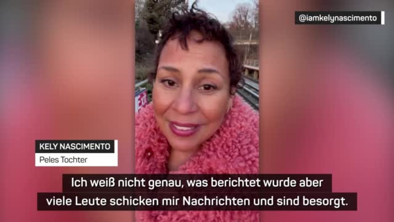 Peles Tochter: “Mein Vater ist sehr stark”